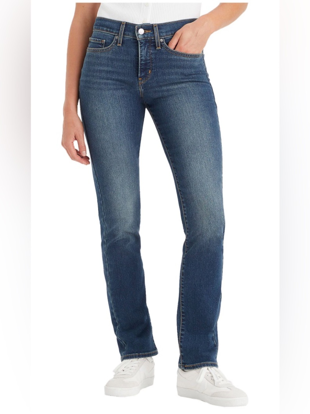 Levi's 314 Shaping Straight Jeans Blue